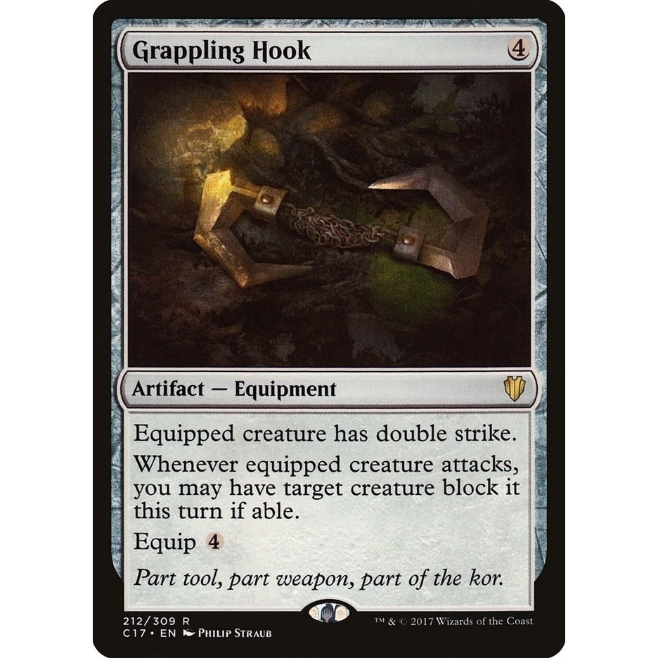 Image for Grappling Hook (212) (C17) - Magic: The Gathering