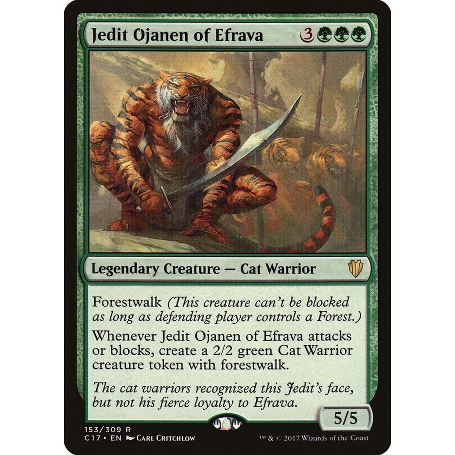 Image for Jedit Ojanen of Efrava (153) (C17) - Magic: The Gathering