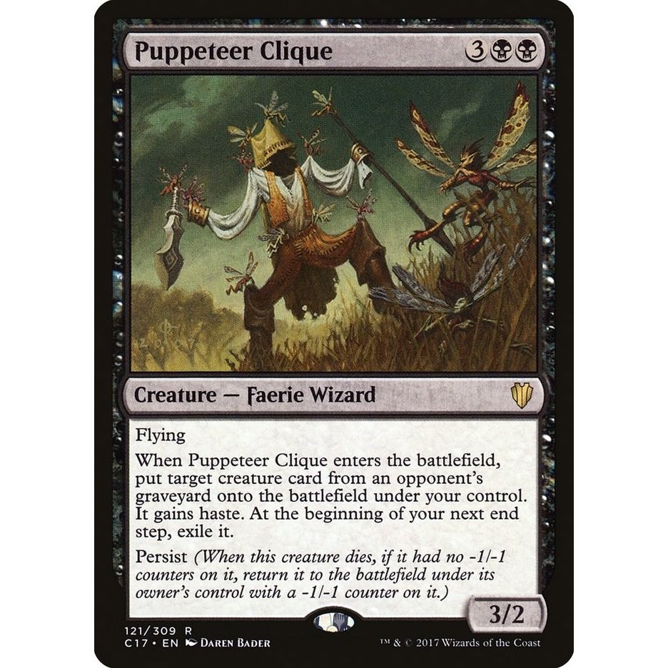 Image for Puppeteer Clique (121) (C17) - Magic: The Gathering