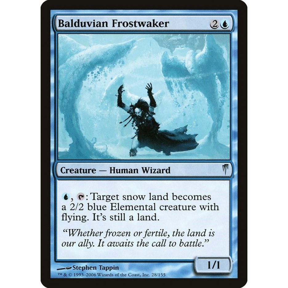 Image for Balduvian Frostwaker (28) (CSP) - Magic: The Gathering