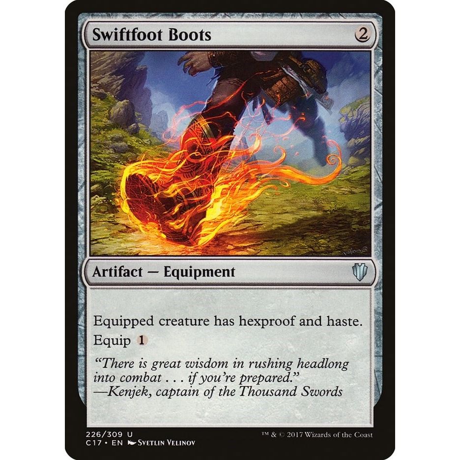 Image for Swiftfoot Boots (226) (C17) - Magic: The Gathering
