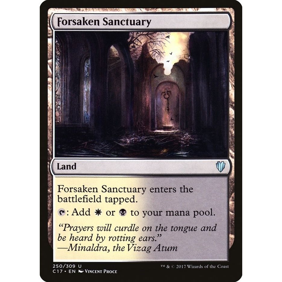 Image for Forsaken Sanctuary (250) (C17) - Magic: The Gathering