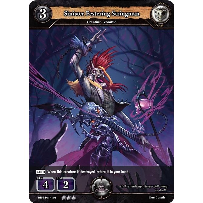 Image for Sinister Festering Stringman (DB-BT01/101) (BP01) - Dragoborne