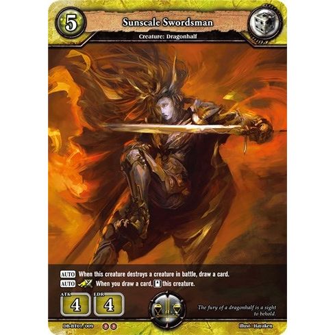 Image for Sunscale Swordsman (DB-BT01/009) (BP01) - Dragoborne