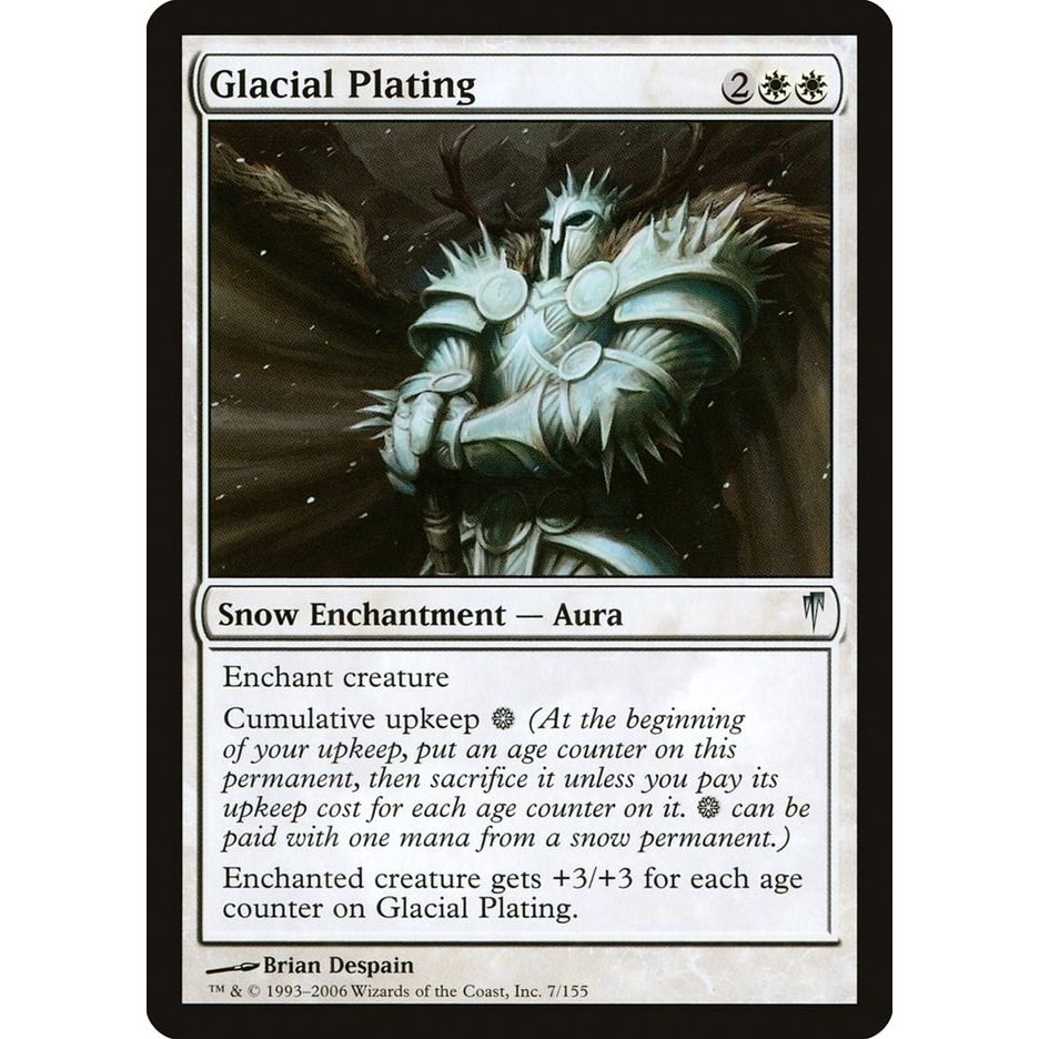 Image for Glacial Plating (7) (CSP) - Magic: The Gathering