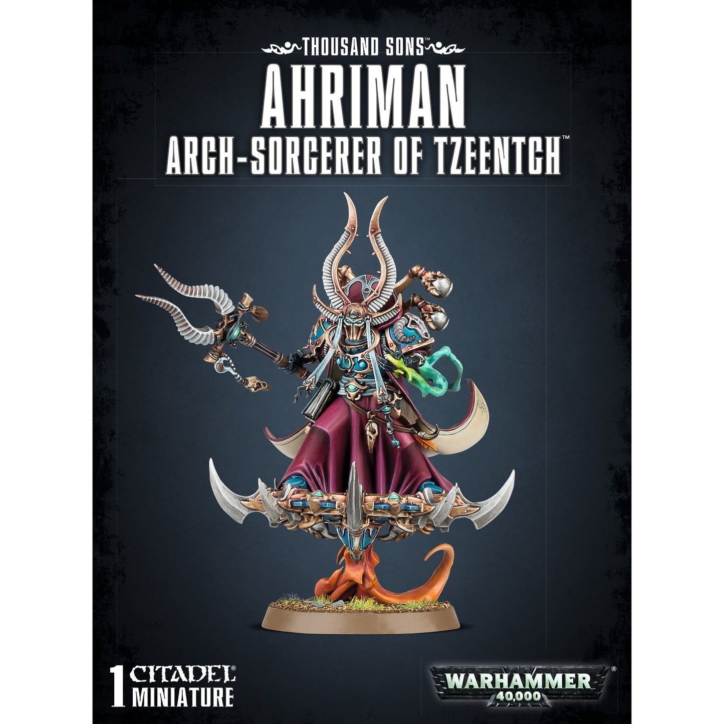 Image for Warhammer: 40K - Ahriman Arch-Sorcerer of Tzeentch - Warhammer Box Sets