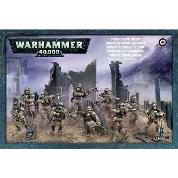 Image for Warhammer: 40K - Astra Militarum Cadian Shock Troops - Warhammer Box Sets