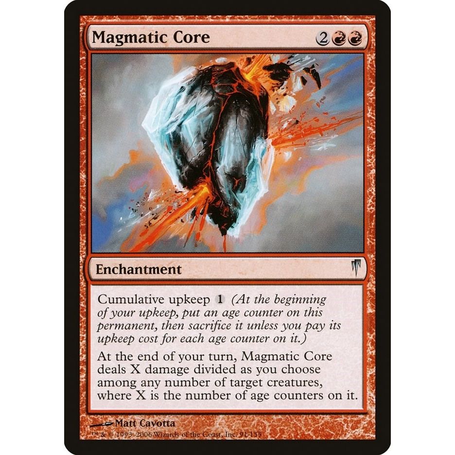 Image for Magmatic Core (91) (CSP) - Magic: The Gathering