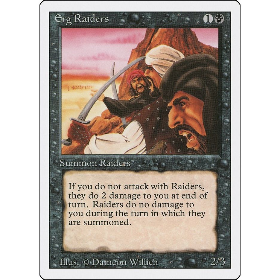 Image for Erg Raiders (3ED) - Magic: The Gathering