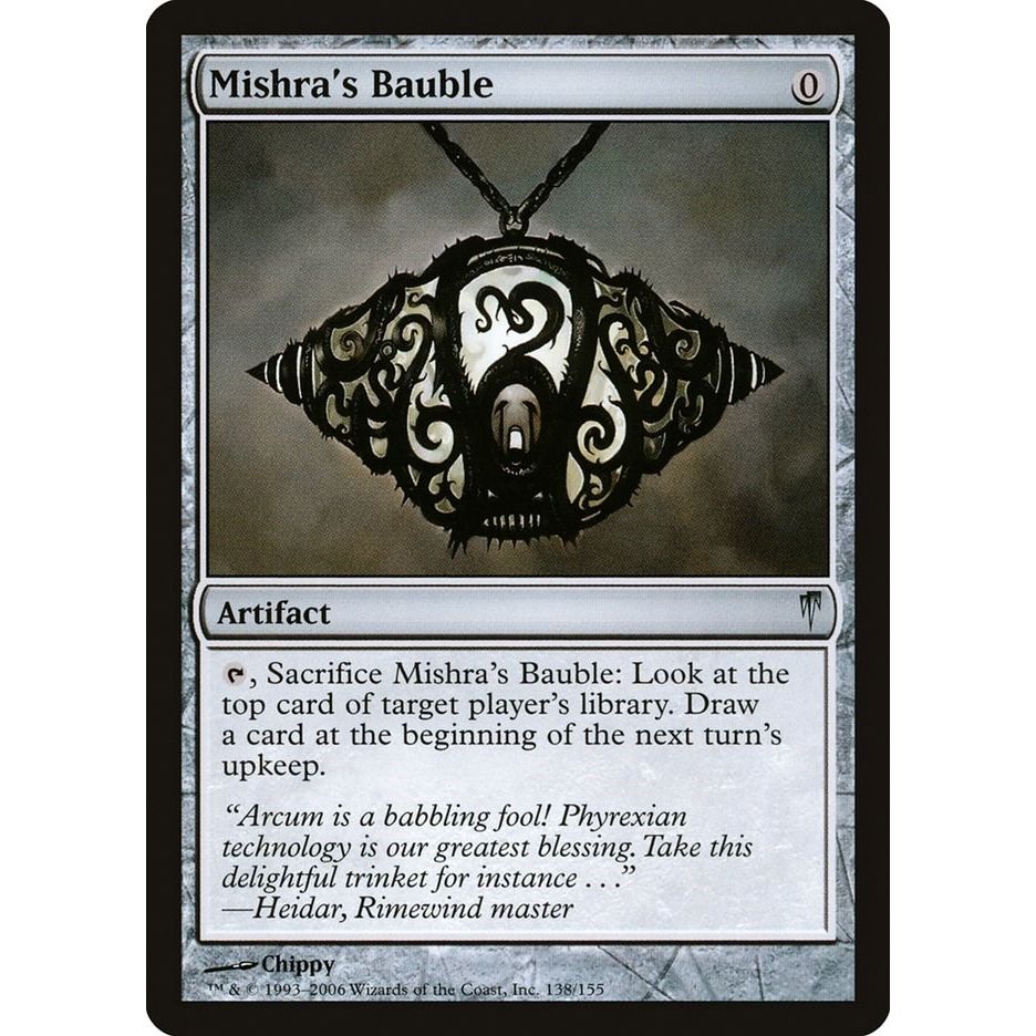 Image for Mishra's Bauble (138) (CSP) - Magic: The Gathering