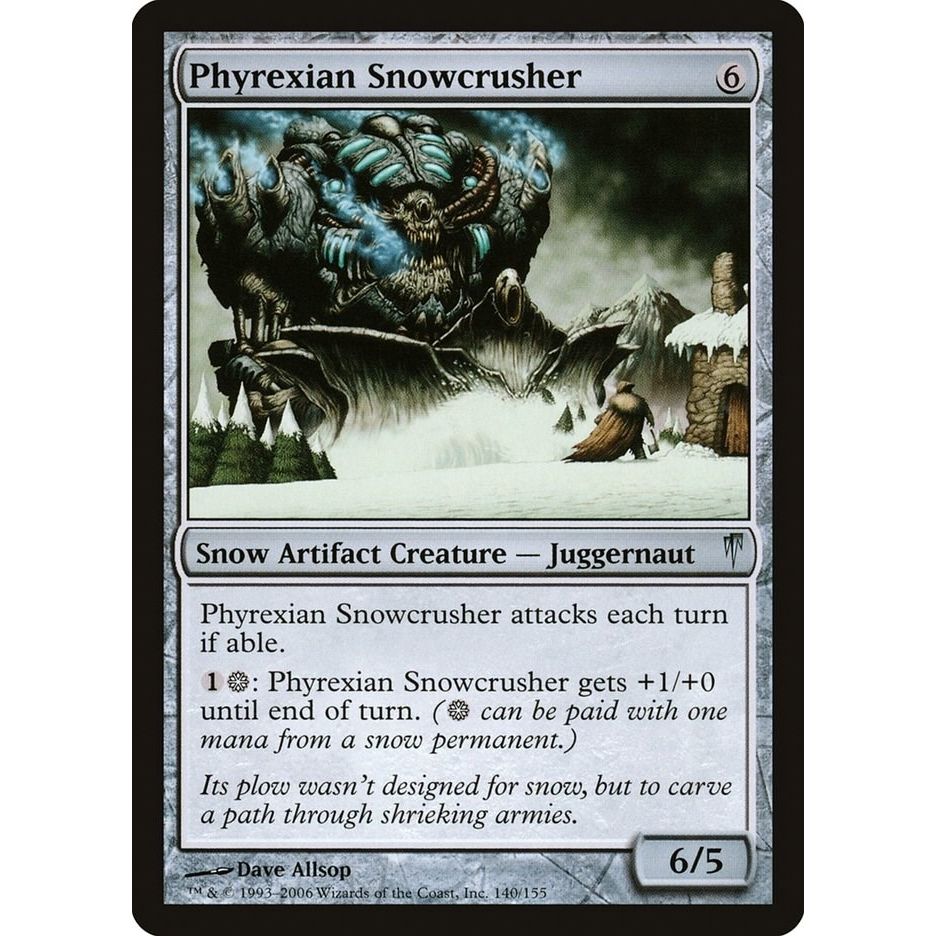 Image for Phyrexian Snowcrusher (140) (CSP) - Magic: The Gathering