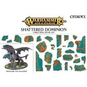 Image for Warhammer: Age of Sigmar - Shattered Dominion Large Base Detail Kit - Warhammer Box Sets