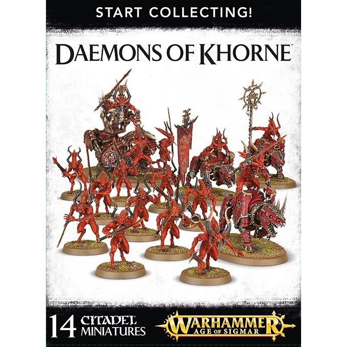Image for Warhammer: Age of Sigmar - Start Collecting! Daemons of Khorne - Warhammer Box Sets