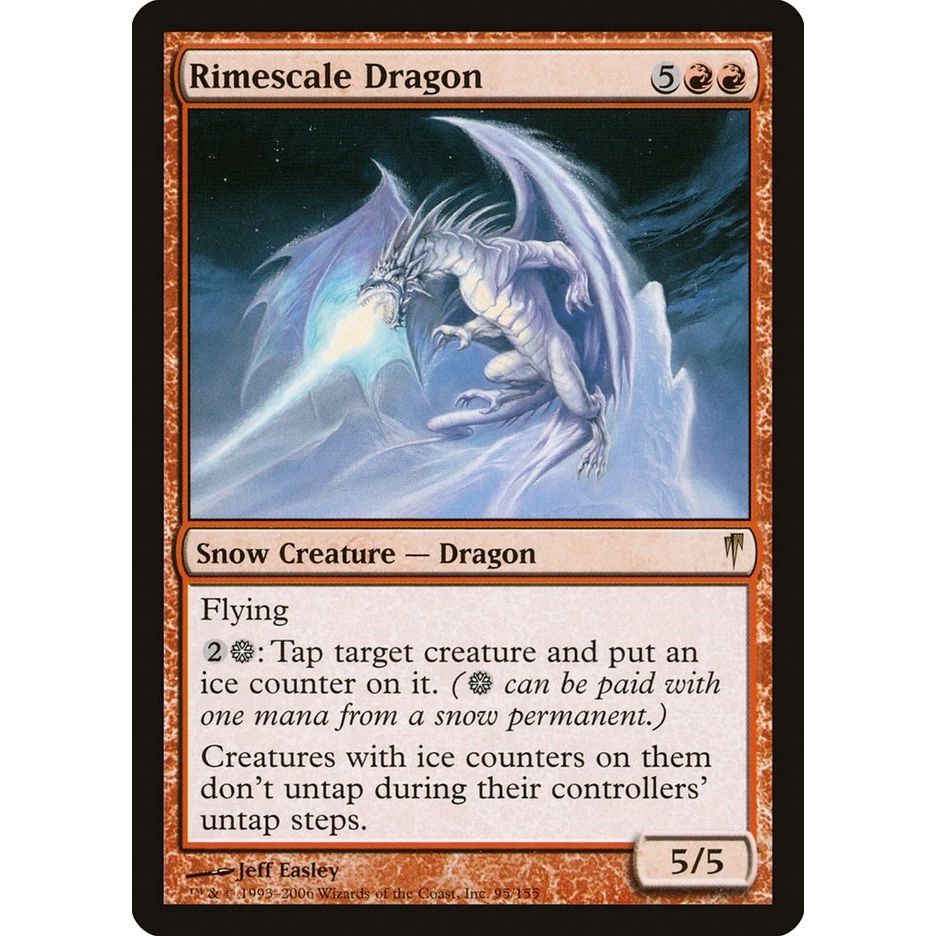 Image for Rimescale Dragon (95) (CSP) - Magic: The Gathering