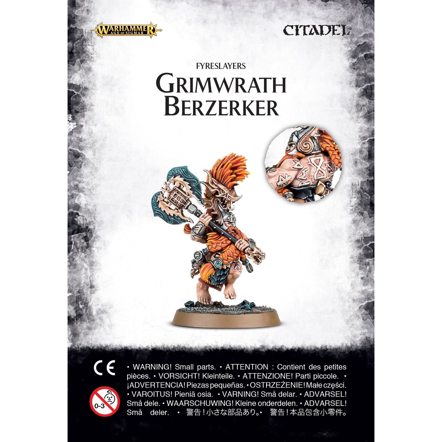 Image for Warhammer: Age of Sigmar - Fyreslayers Grimwrath Berzerker - Warhammer Clampacks