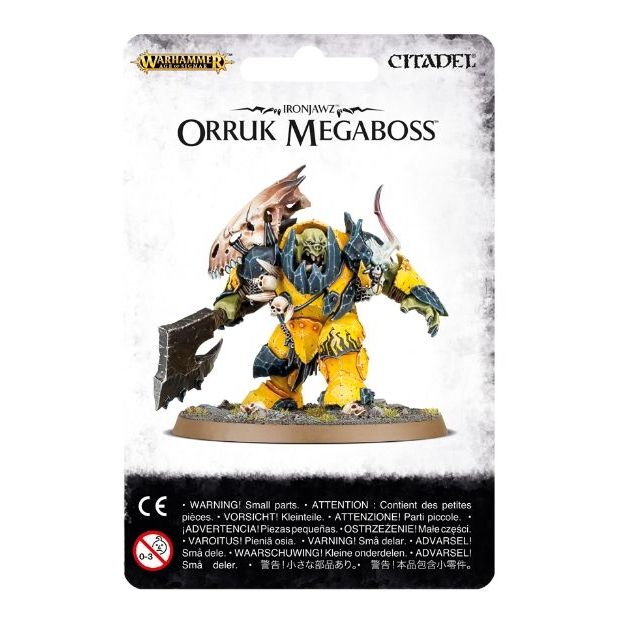 Image for Warhammer: Age of Sigmar - Ironjawz Orruk Megaboss - Warhammer Clampacks