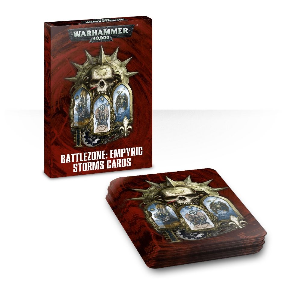 Image for Warhammer: 40K - Battlezone: Empyric Storm Cards - Warhammer Game Accessories