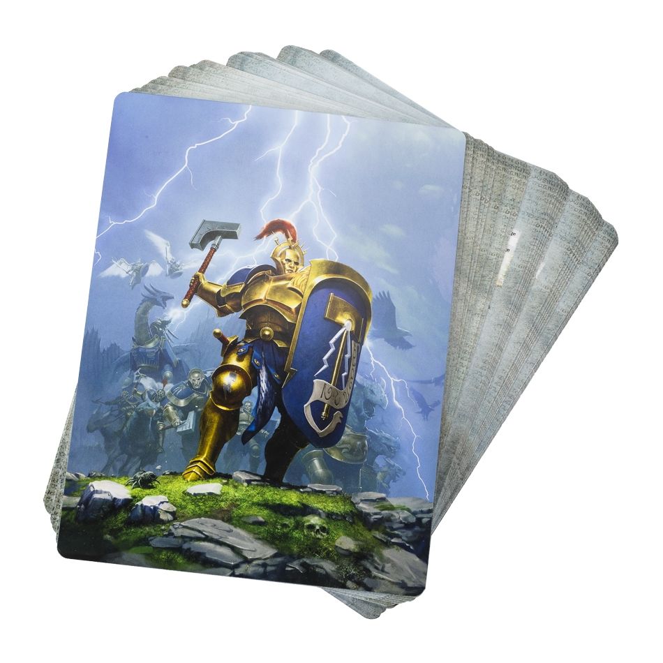 Image for Warhammer: Age of Sigmar - Warscroll Cards: Stormcast Eternals - Warhammer Game Accessories