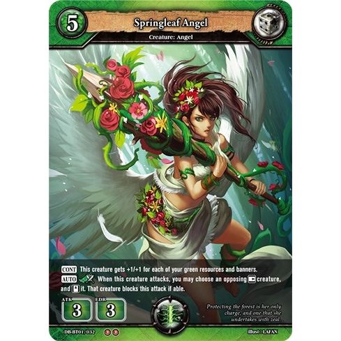 Image for Springleaf Angel (DB-BT01/032) (BP01) - Dragoborne
