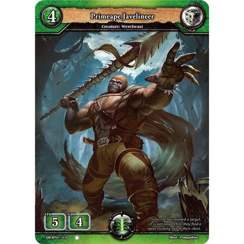 Image for Primeape Javelineer (DB-BT01/039) (BP01) - Dragoborne
