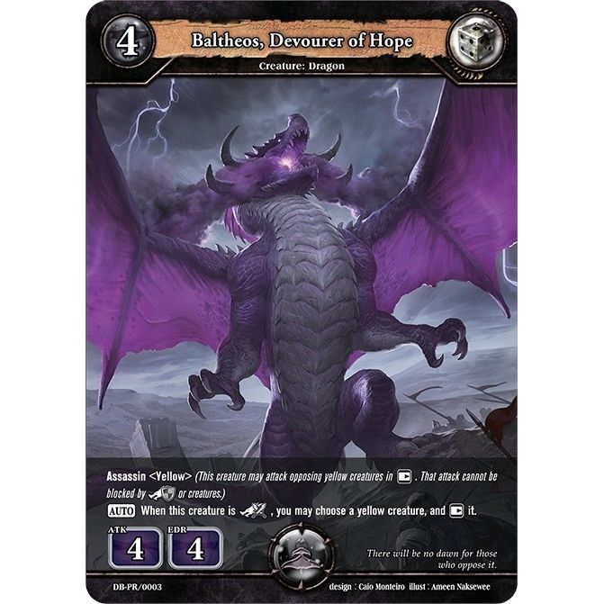 Image for Baltheos, Devourer of Hope (DB-PR/0003) (PR) - Dragoborne