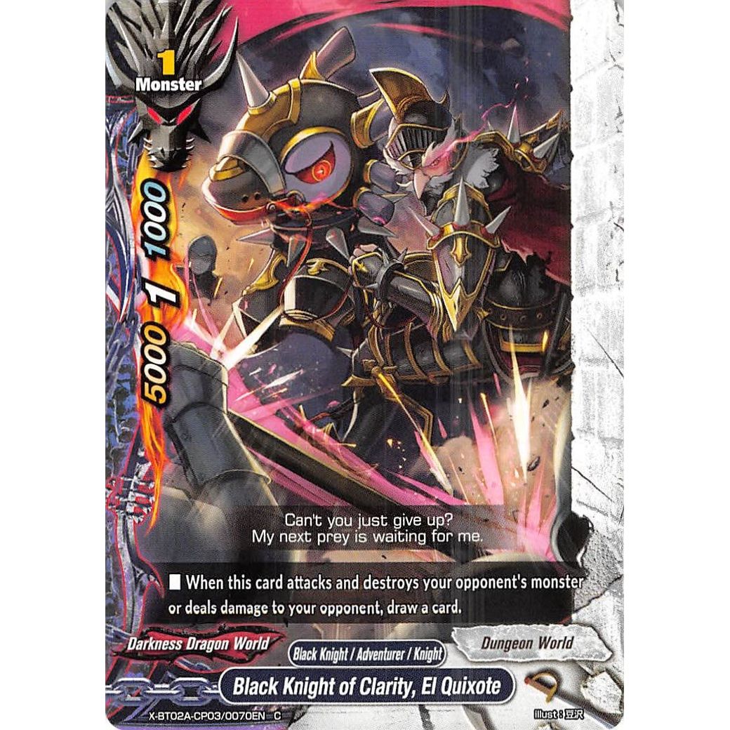 Image for Black Knight of Clarity, El Quixote (X-BT02A-CP03/0070EN) (X-BT02A) - Future Card BuddyFight
