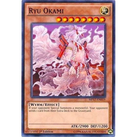 Image for Ryu Okami (MP17-EN019) (MP17) - YuGiOh