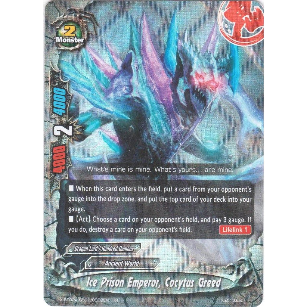 Image for Ice Prison Emperor, Cocytus Greed (X-BT02A-SS01/0008EN) (X-BT02A) - Future Card BuddyFight