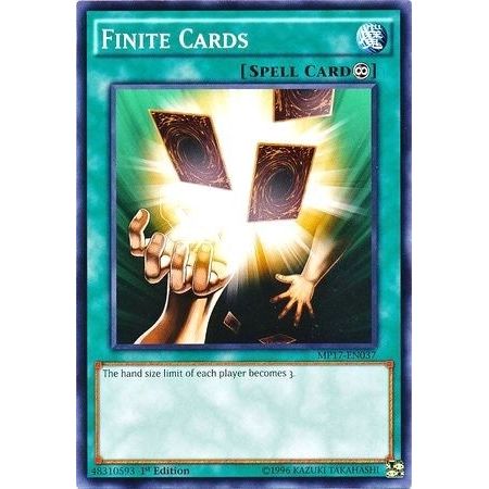Image for Finite Cards (MP17-EN037) (MP17) - YuGiOh