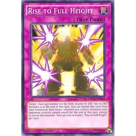 Image for Rise to Full Height (MP17-EN043) (MP17) - YuGiOh