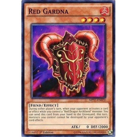Image for Red Gardna (MP17-EN070) (MP17) - YuGiOh