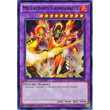 Image for Metalfoes Crimsonite (MP17-EN094) (MP17) - YuGiOh