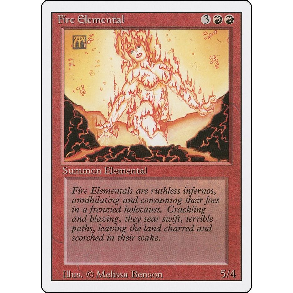 Image for Fire Elemental (3ED) - Magic: The Gathering