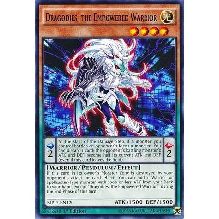 Image for Dragodies, the Empowered Warrior (MP17-EN120) (MP17) - YuGiOh