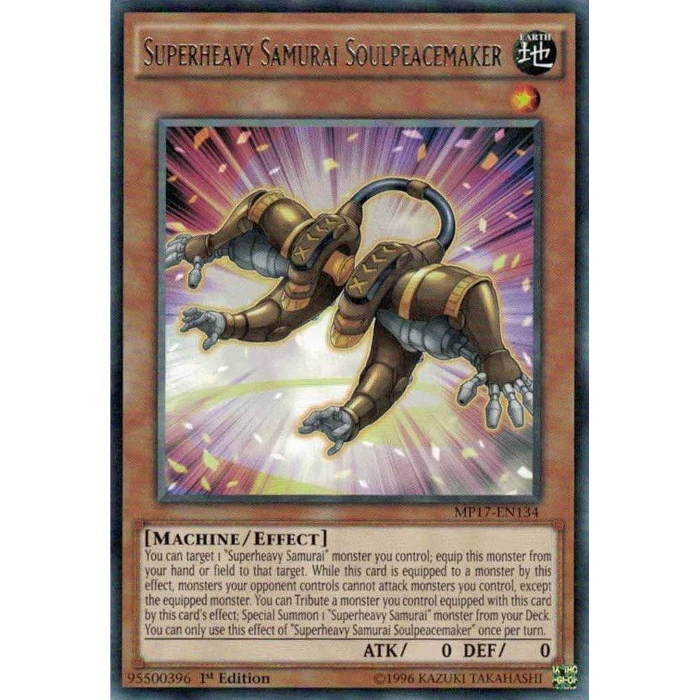 Image for Superheavy Samurai Soulpeacemaker (MP17-EN134) (MP17) - YuGiOh