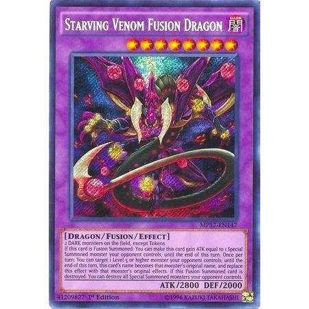 Image for Starving Venom Fusion Dragon (MP17-EN147) (MP17) - YuGiOh