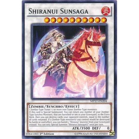 Image for Shiranui Sunsaga (MP17-EN204) (MP17) - YuGiOh