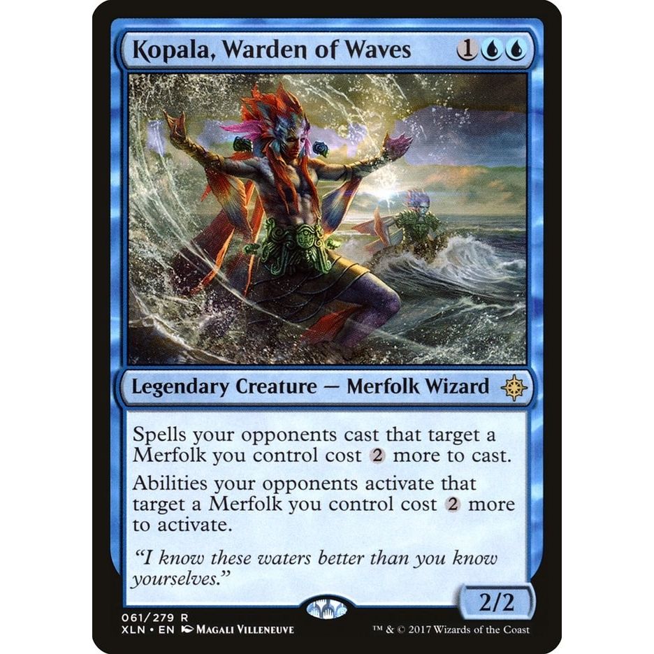 Image for Kopala, Warden of Waves (61) (XLN) - Magic: The Gathering