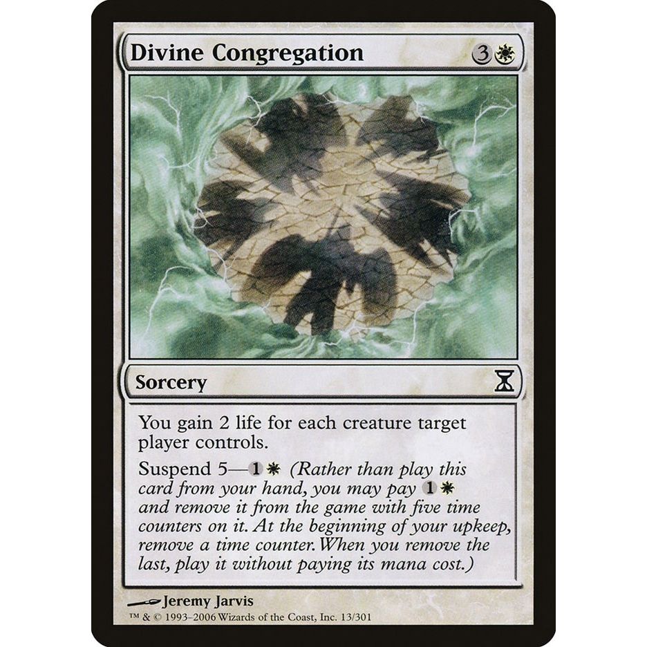 Image for Divine Congregation (13) (TSP) - Magic: The Gathering