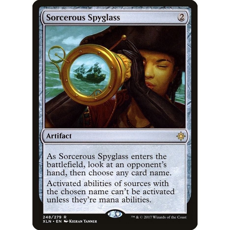 Image for Sorcerous Spyglass (248) (XLN) - Magic: The Gathering