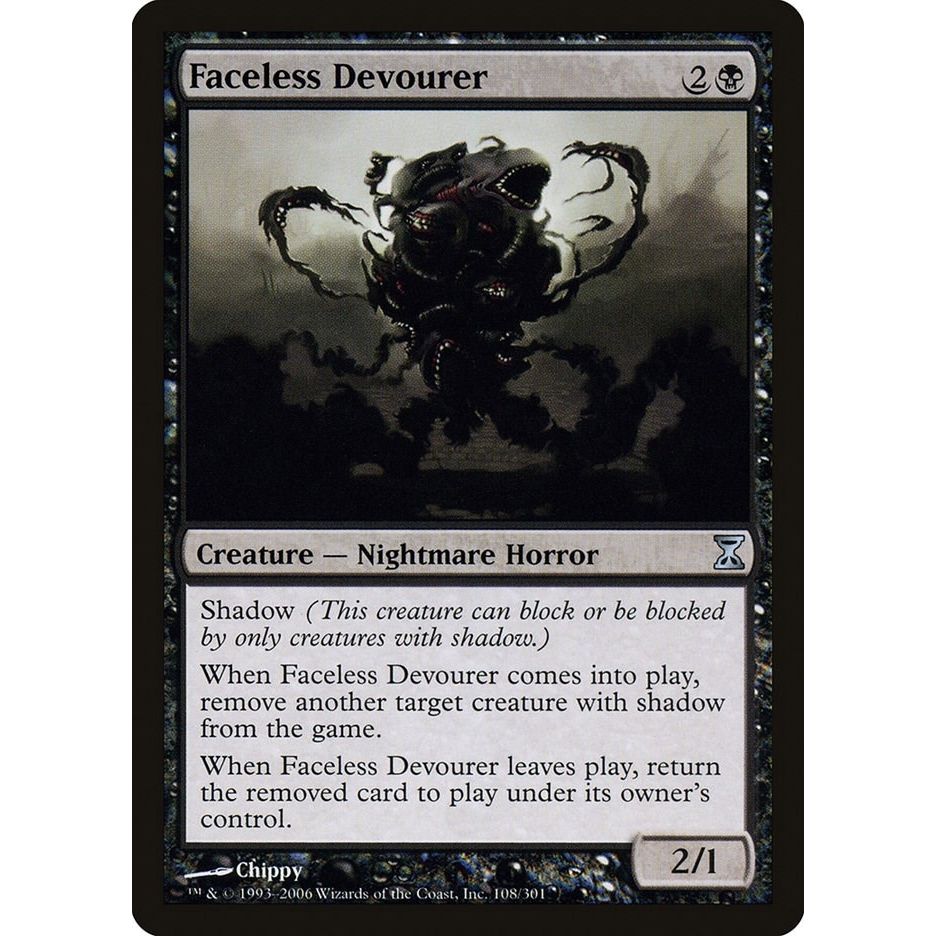 Image for Faceless Devourer (108) (TSP) - Magic: The Gathering