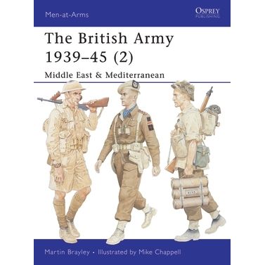 Image for British Army 1939-45 (2): Middle East and Mediterranean - Books