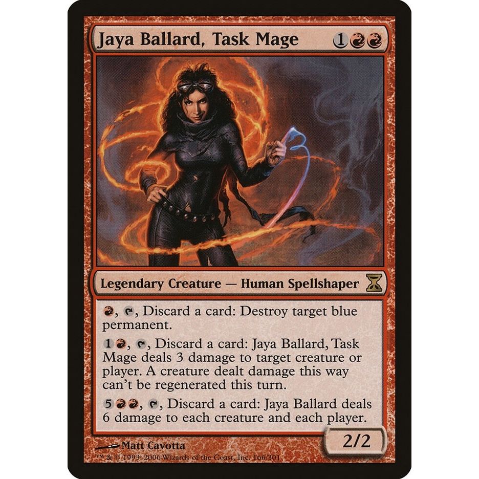 Image for Jaya Ballard, Task Mage (166) (TSP) - Magic: The Gathering