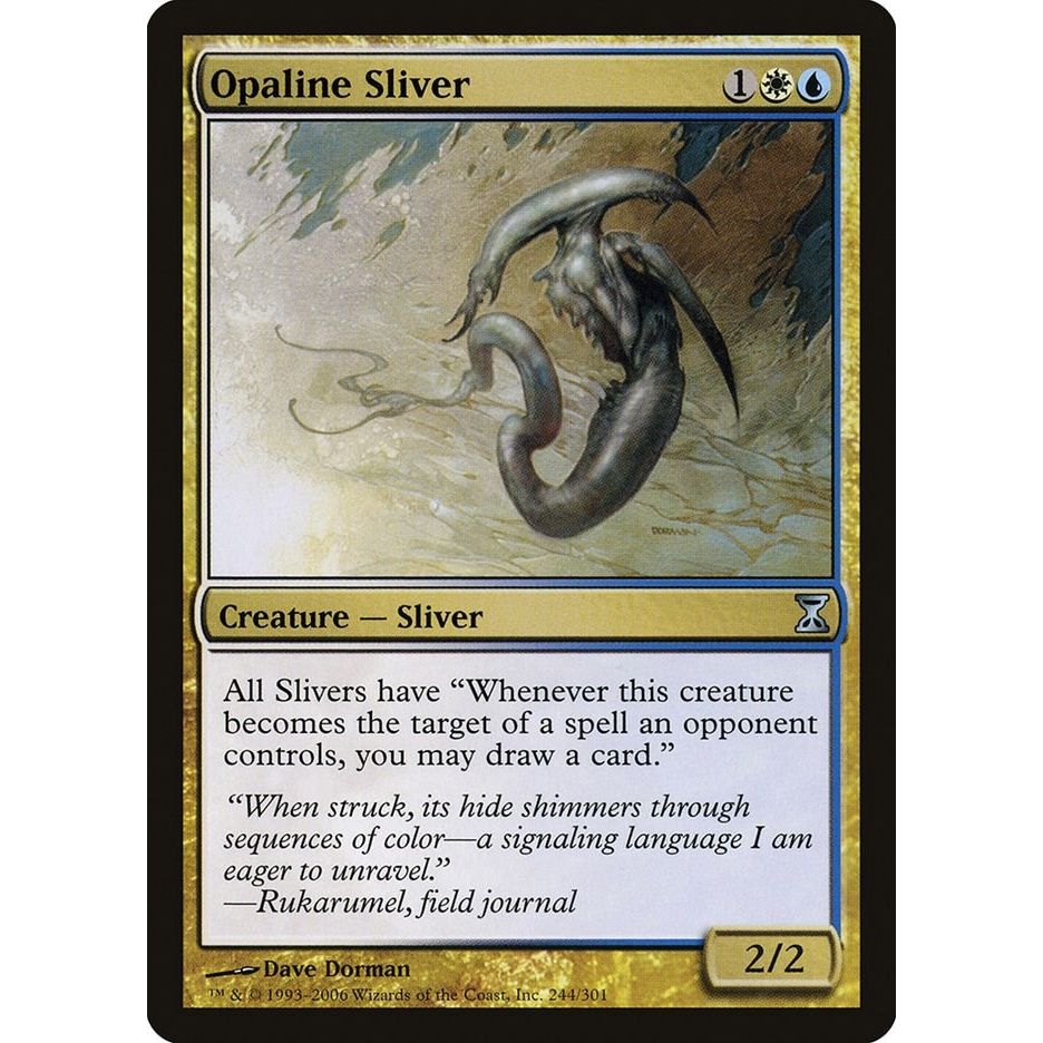 Image for Opaline Sliver (244) (TSP) - Magic: The Gathering