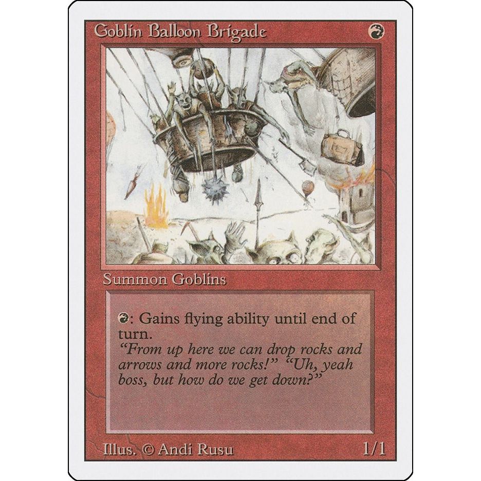 Image for Goblin Balloon Brigade (3ED) - Magic: The Gathering