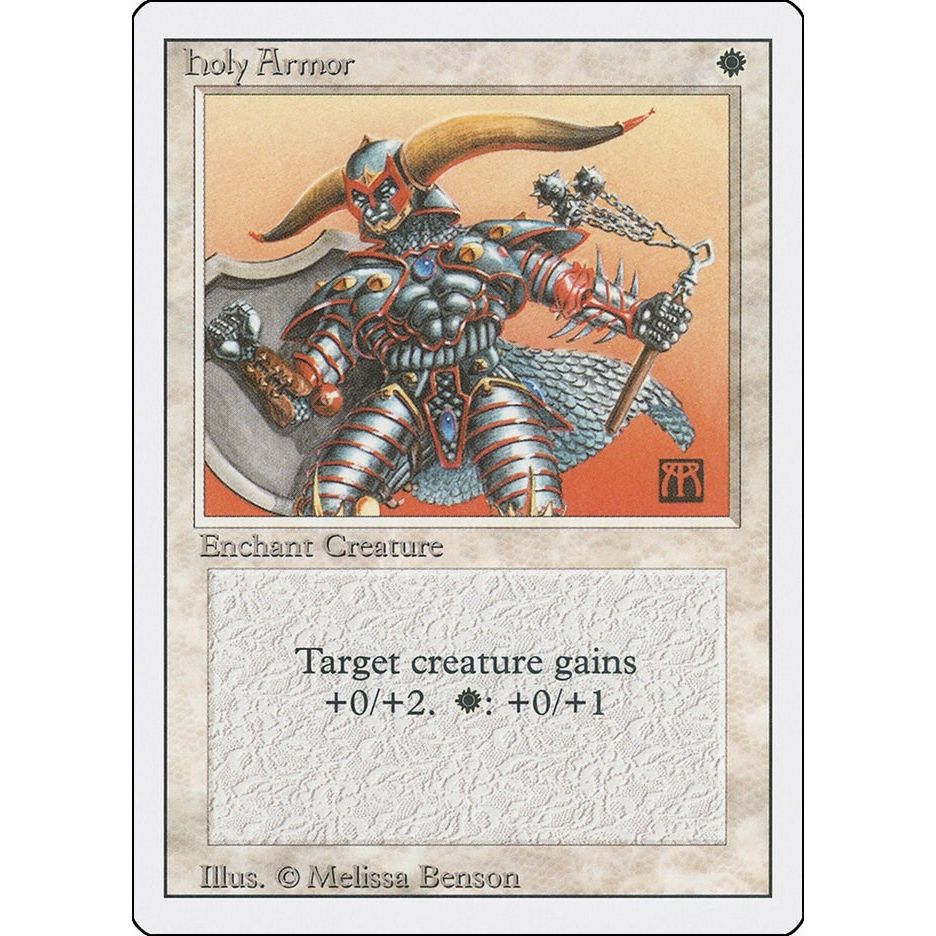 Image for Holy Armor (3ED) - Magic: The Gathering