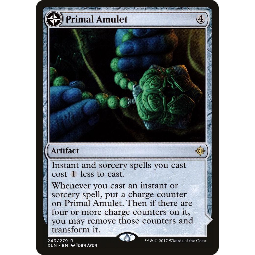 Image for Primal Amulet (243) (XLN) - Magic: The Gathering