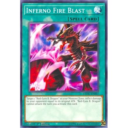 Image for Inferno Fire Blast (LEDU-EN007) (LEDU) - YuGiOh
