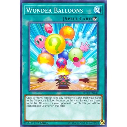 Image for Wonder Balloons (LEDU-EN049) (LEDU) - YuGiOh