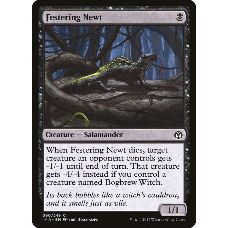 Image for Festering Newt (90) (IMA) - Magic: The Gathering